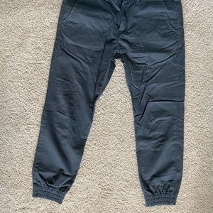 Vans Off The Wall Grey Joggers w/ Beltloops